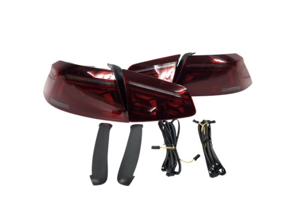 Задние фонари ( апгрейд в Passat B8 2019+ ) V1 Стопы на Volkswagen Passat B8 2014-2019 года