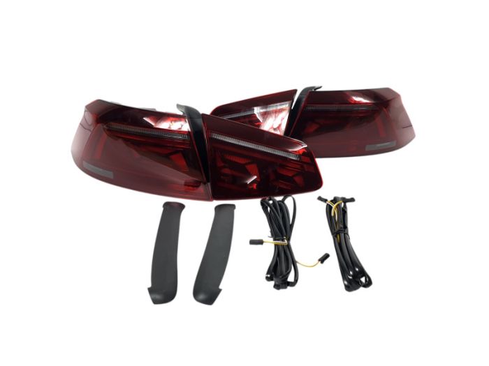 Задние фонари ( апгрейд в Passat B8 2019+ ) V1 Стопы на Volkswagen Passat B8 2014-2019 года