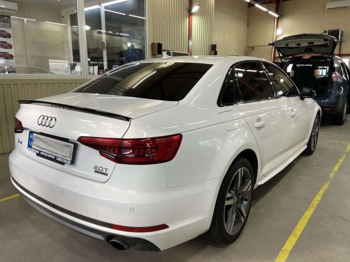 Спойлер на AUDI A4 B9 2015-2019 года