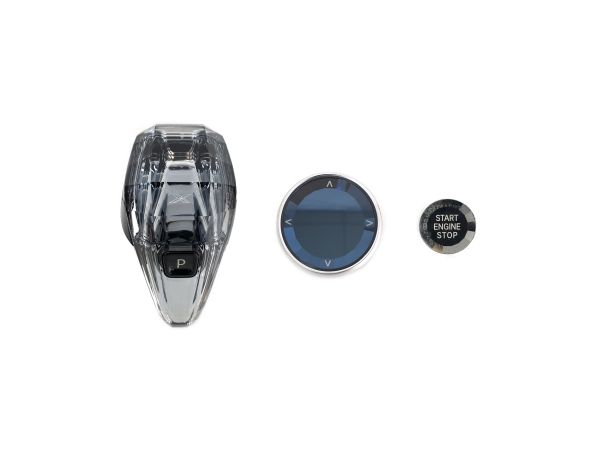 Хрустальный селектор КПП (с логотипом X) на BMW X5 G05 2018-2022 года