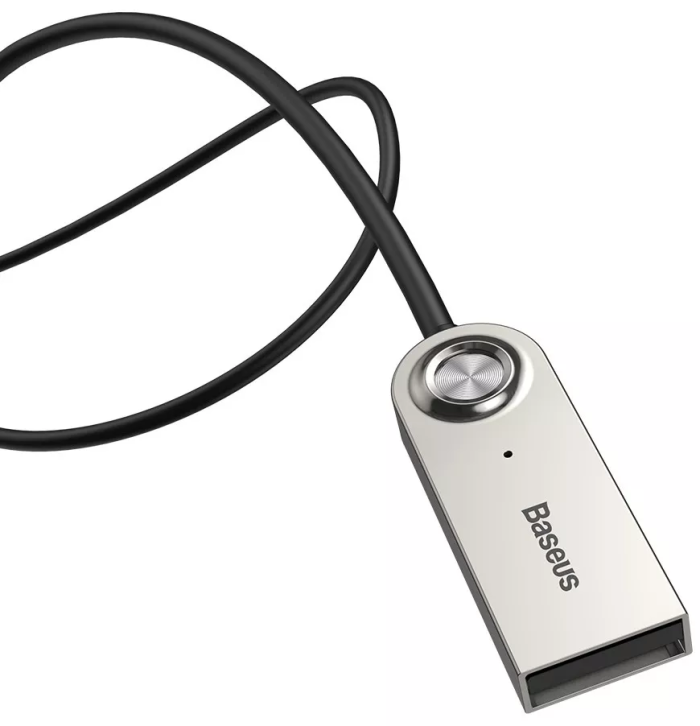 Bluetooth-ресивер Baseus BA01 USB Wireless adapter cable Black (CABA01-01)