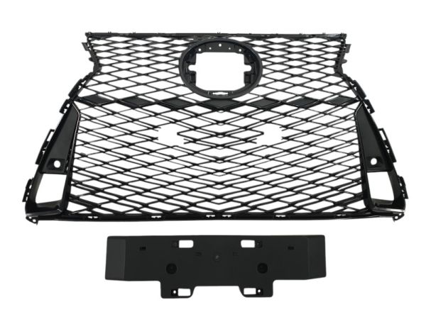 Решетка радиатора Gray (стиль F-Sport) на Lexus IS 2016-2020 года