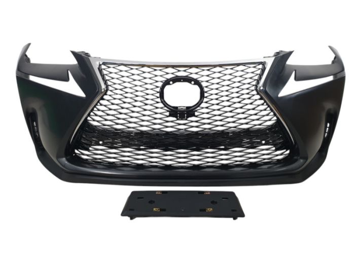 Передний бампер (стиль F-Sport) V2 на Lexus NX 2014-2017 года