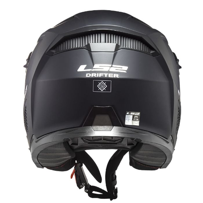 Мотошолом LS2 OF606 Drifter Solid Matt Black ECE2206 XXL