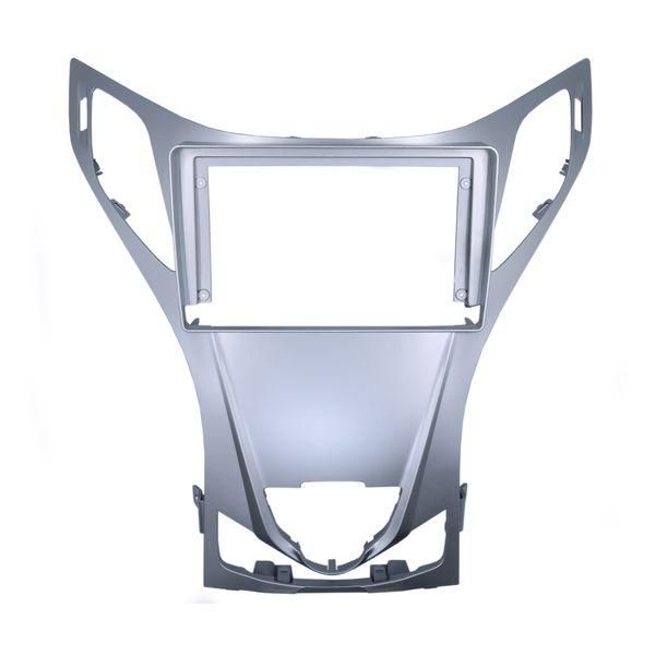Переходная рамка серии QIV QBR-F 0778-39 для Hyundai Azera 2 II 2012-2014 серебро (F1) 9 дюймов