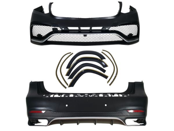 Комплект обвесов (стиль GLS63 AMG) на Mercedes-Benz GLS-Class X166 2015-2019 года.