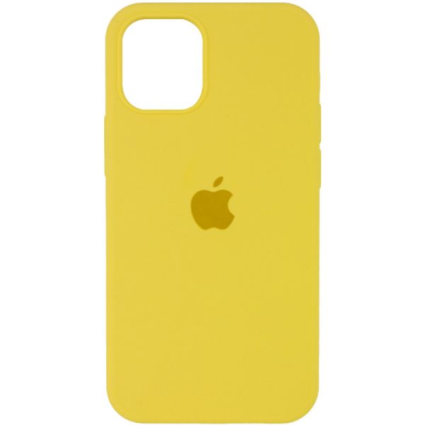 Чохол для смартфона Silicone Full Case AA Open Cam for Apple iPhone 14 56,Sunny Yellow (FullOpeAAi14-56)