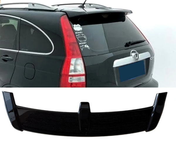 Спойлер на Honda CR-V черный глянцевый ABS-пластик (2006-2012)