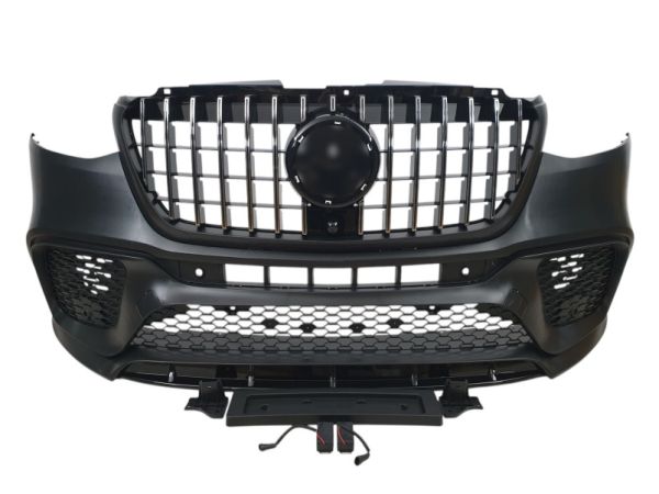 Передний бампер (AMG) на Mercedes-Benz SPRINTER W907 2017-2025 года