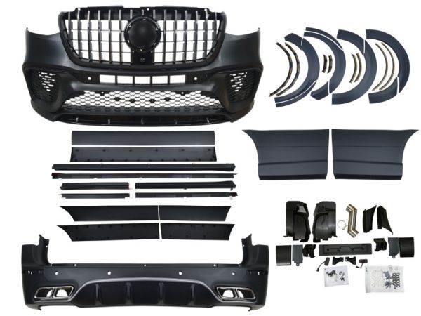 Комплект обвесов (AMG Extra Long) на Mercedes-Benz SPRINTER W907 2017-2025 года.