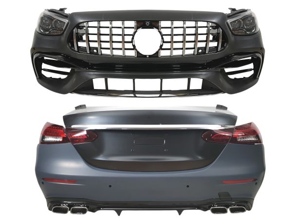 Комплект рестайлинга (стиль E63 AMG 2020+) на Mercedes-Benz E-Class W213 2016-2020 года