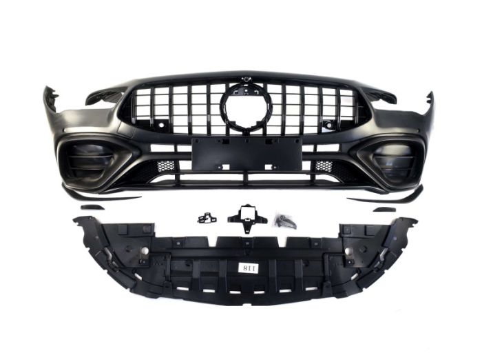 Передний бампер (стиль CLA45 AMG) на Mercedes-Benz CLA-Class C118 2019-2022 года