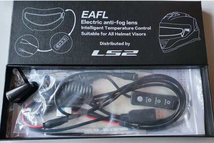 Pinlock з підігрівом візора універсальний LS2 Electric Anti-Fog Lens