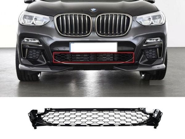 Решетки в бампер на BMW X3 G01 2018-2022 года