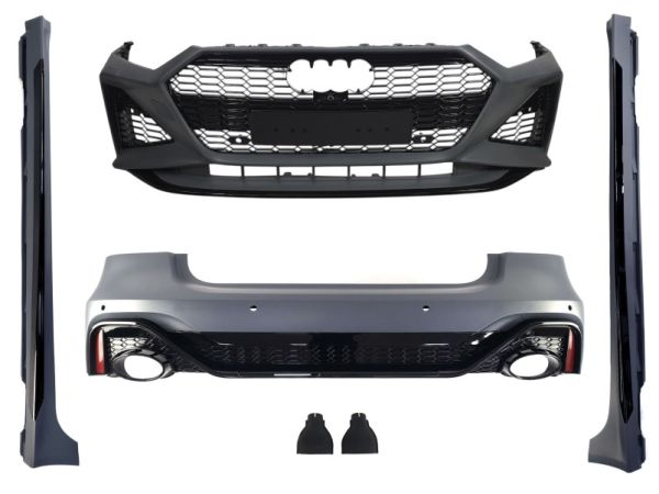 Комплект обвесов ( в стиле RS7 ) V2 на Audi A7 4K 2017-2023 года