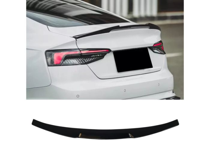 Спойлер Черный глянец V1 на Audi A5 B9 2016-2020 года