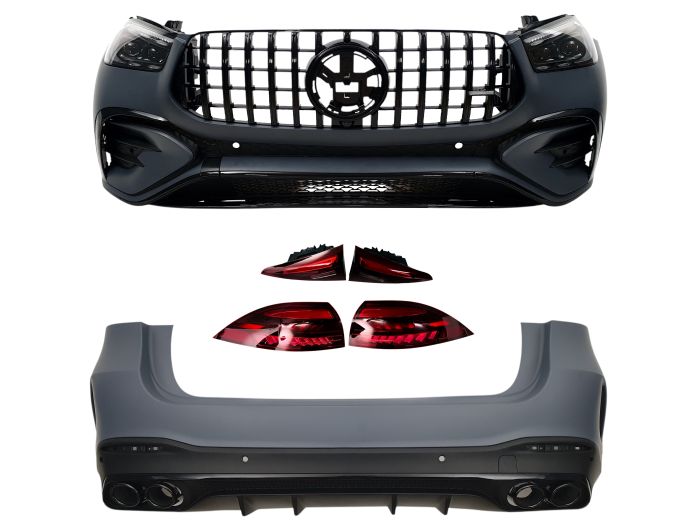 Комплект рестайлинга (стиль GLE53 AMG LCI) на Mercedes-Benz GLE-Class W167 2018-2023 года