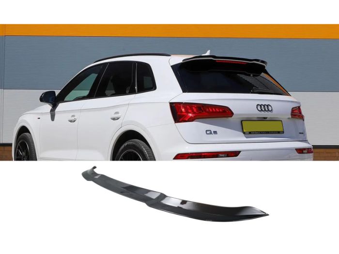 Спойлер Черный глянец (SQ5) на AUDI Q5 80A 2016-2020 года.