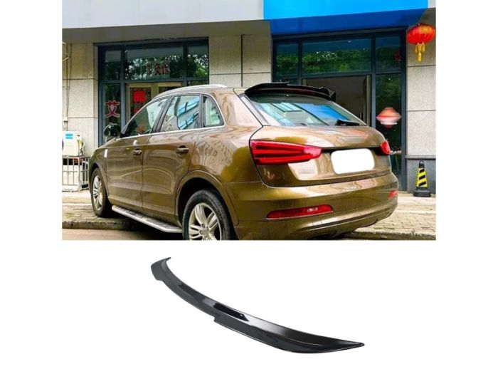 Спойлер Черный глянец на AUDI Q3 8U 2011-2014 года