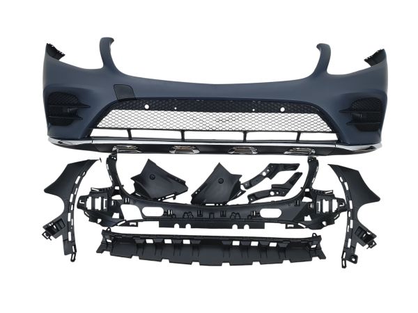 Передний бампер (AMG) на Mercedes-Benz GLC-Class X253 2015-2019 года.