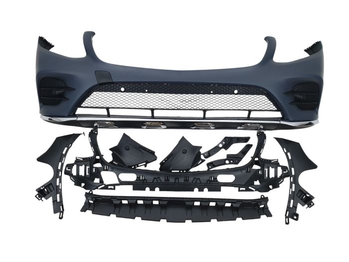 Передний бампер (AMG) на Mercedes-Benz GLC-Class X253 2015-2019 года.