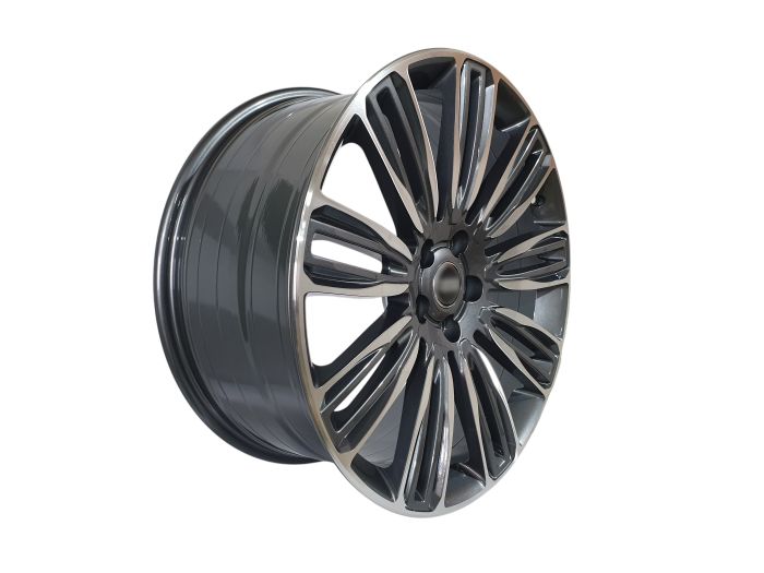 R21 GMF (одноширокие 9.5J ET48) на Land Rover Range Rover Sport L320 2005-2010 года