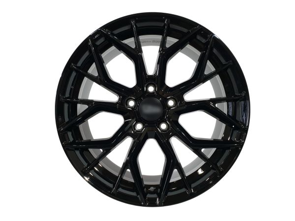 R20 Gloss Black (разноширокие) на BMW 1 Series F40/F41 2019-2023 года
