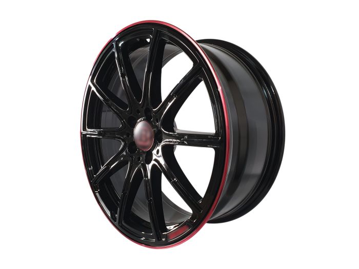 R22 Black Red Lips (одноширокие 10J ET30) на Mercedes-Benz G-Class W463 1990-2018 года