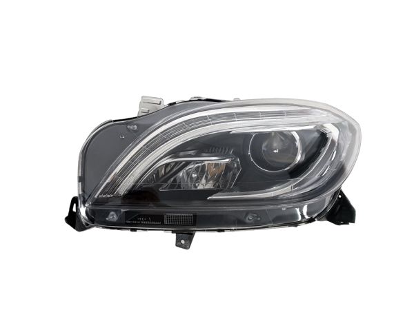 Передние фары Bi-Xenon (LH) комплектная на Mercedes-Benz ML-Class W166 2011-2015 года.