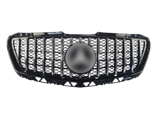 Решетка радиатора Chrome Black GT на Mercedes-Benz SPRINTER W906 2013-2017 года