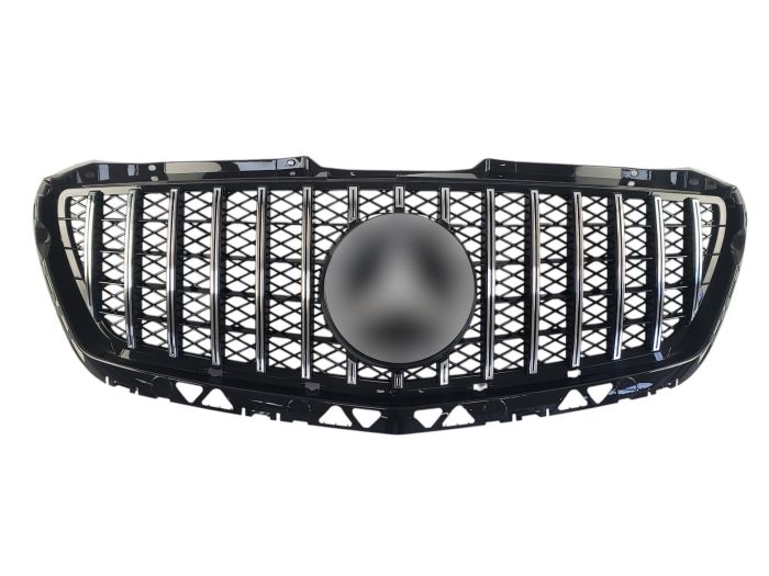 Решетка радиатора Chrome Black GT на Mercedes-Benz SPRINTER W906 2013-2017 года