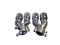 Насадки на выхлоп Chrome (стиль M5 F90) на BMW 5 Series G30/G31 2017-2020 года
