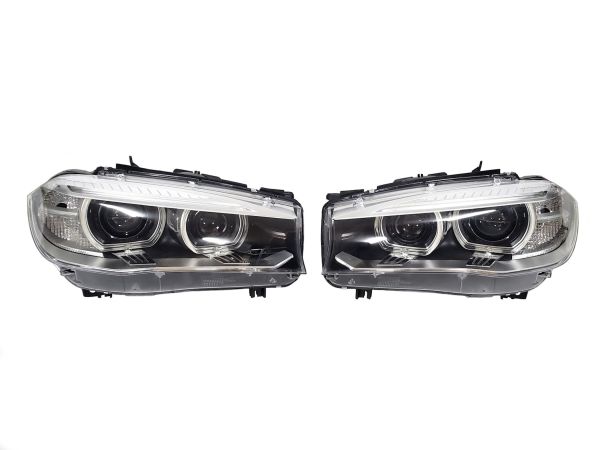 Передние фары (Bi-Xenon No Adaptive) пусты на BMW X5 F15 2013-2018 года.