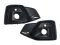 Решетки в бампер Full Black ( S-Line ) на Audi A5 B9 2020-2023 года