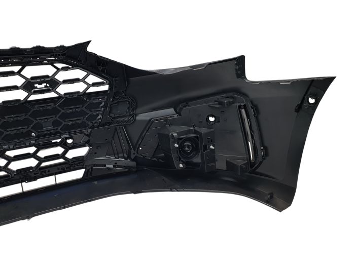 Передний бампер (S-Line) V1 на Audi A4 B9 2019-2023 года