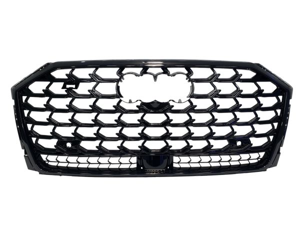 Решетка радиатора Full Black (стиль S8) на Audi A8 D5 2021-2026 года