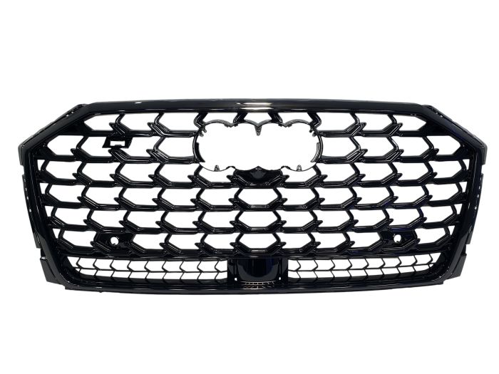 Решетка радиатора Full Black (стиль S8) на Audi A8 D5 2021-2026 года