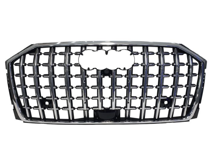Решетка радиатора Chrome Black (стиль Horch) на Audi A8 D5 2021-2026 года
