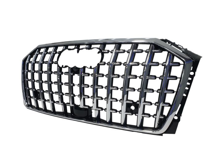 Решетка радиатора Chrome Black (стиль Horch) на Audi A8 D5 2021-2026 года