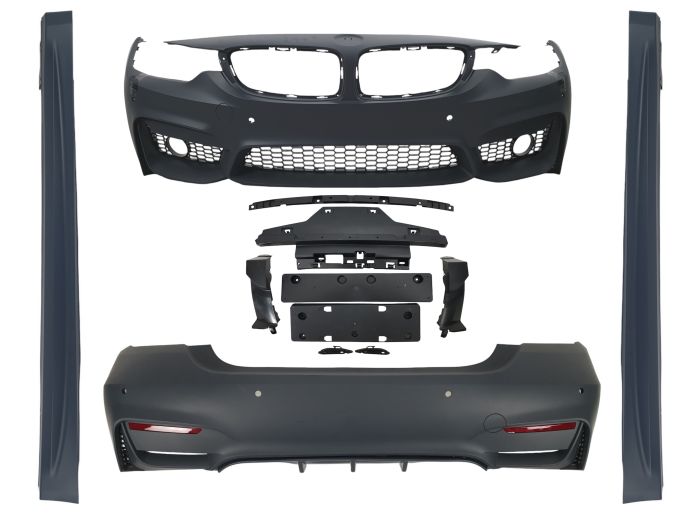 Комплект обвесов (стиль M4) под туманки на BMW 4 Series F36 2013-2020 года.