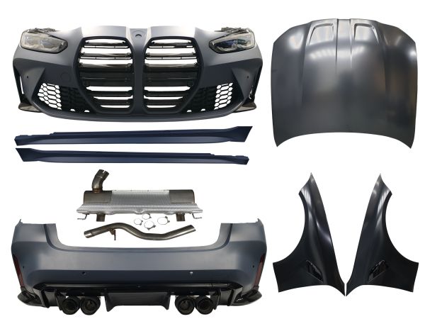 Комплект рестайлинга ( to M3 G80 ) Full Set на BMW 3 Series G20/G21 2018-2022 года