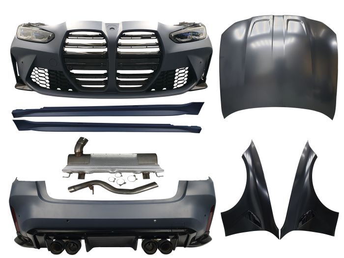 Комплект рестайлинга ( to M3 G80 ) Full Set на BMW 3 Series G20/G21 2018-2022 года