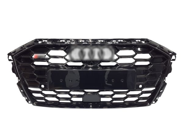 Решетка радиатора Full Black (S-Style) на Audi A3 8Y 2020-2023 года