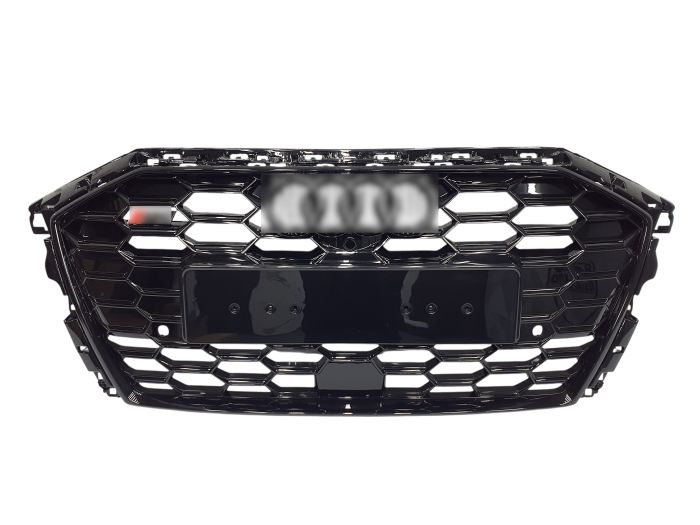Решетка радиатора Full Black (S-Style) на Audi A3 8Y 2020-2023 года