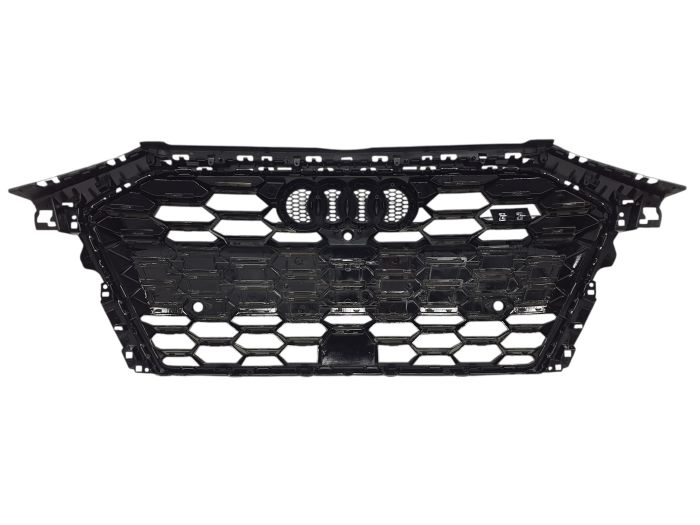 Решетка радиатора Full Black (S-Style) на Audi A3 8Y 2020-2023 года