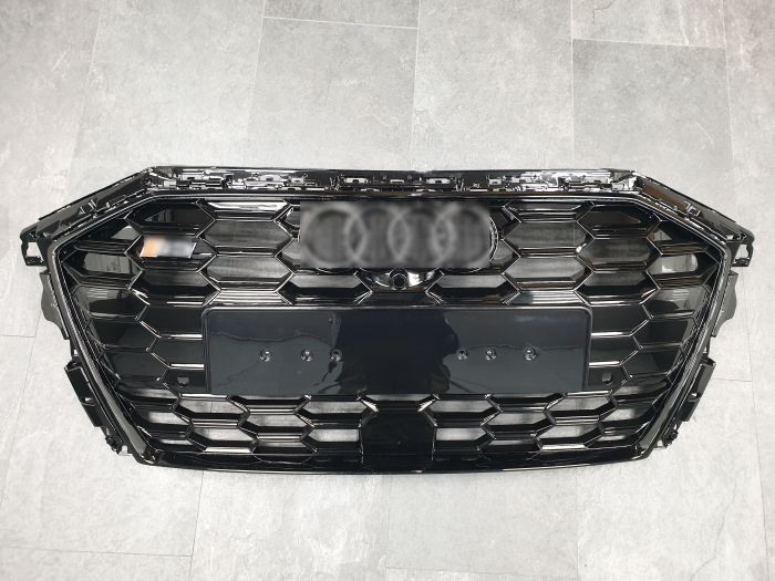 Решетка радиатора Full Black (S-Style) на Audi A3 8Y 2020-2023 года