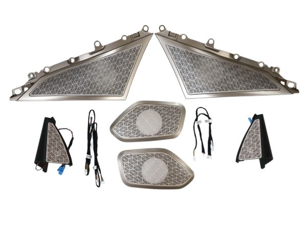 Сетки на динамики Bronze на BMW 5 Series G60/G61 2023-2025 года