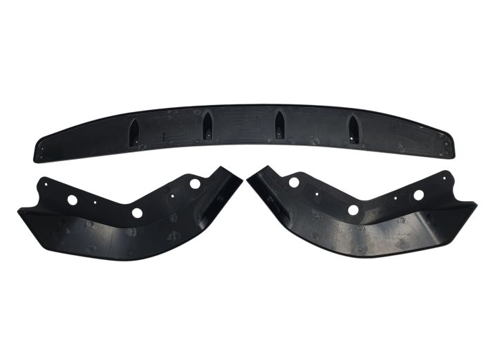 Губа (переднего бампера) Черный глянец (CS) на BMW 3 Series G20/G21 2018-2022 года