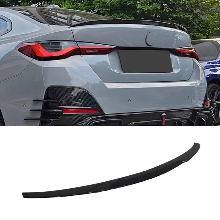 Спойлер Черный глянец (M4) на BMW 4 Series G26 2020-2024 года