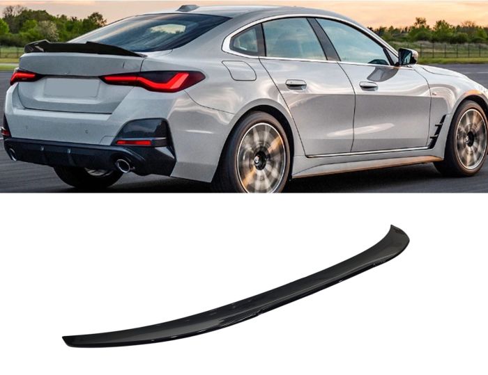 Спойлер Черный глянец (PSM) на BMW 4 Series G26 2020-2024 года